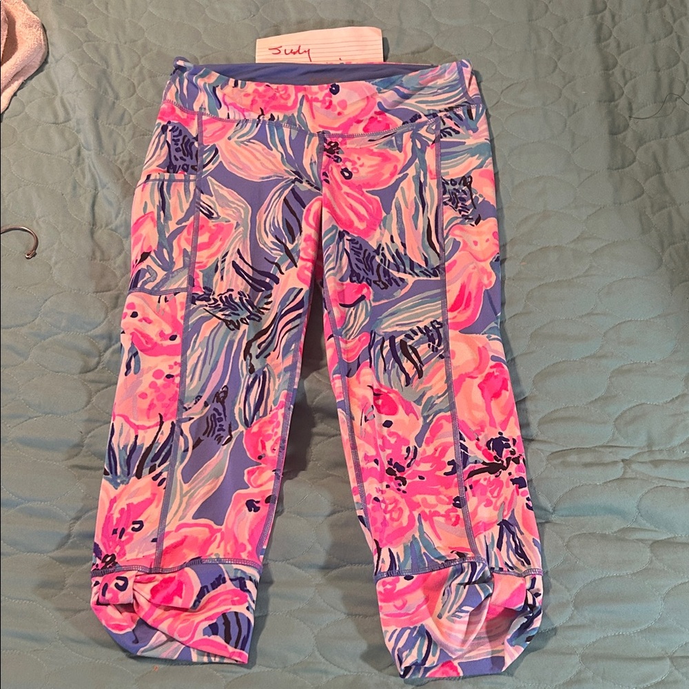 Lilly Pulitzer Luxletic Cropped Leggings